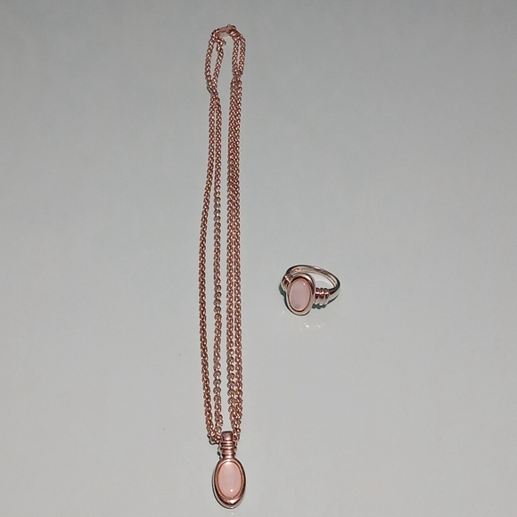 Silver and White Elegant Ring - Picture 1 of 5